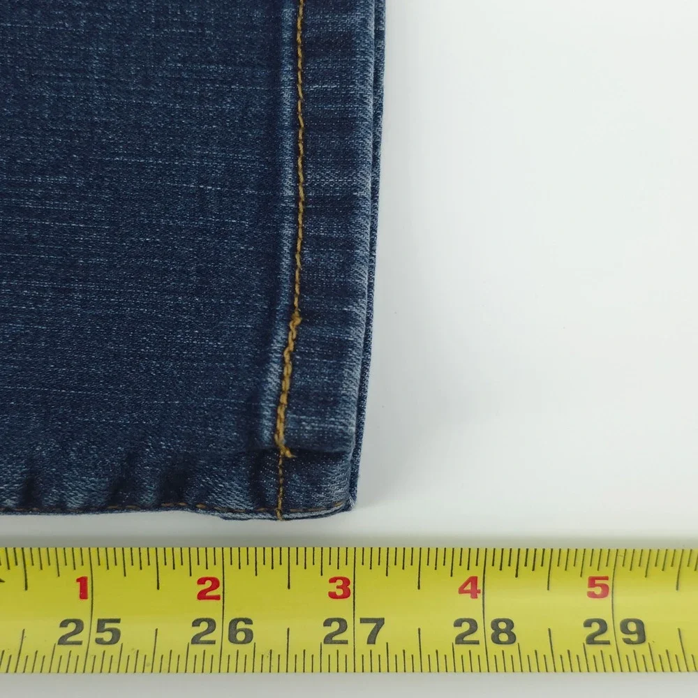 Levi's Womens‎ Jeans Perfectly Slimming Straight 512 10 Dark Wash Denim
